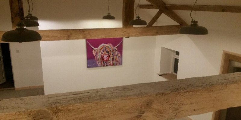 The Cowshed Works studio is ready